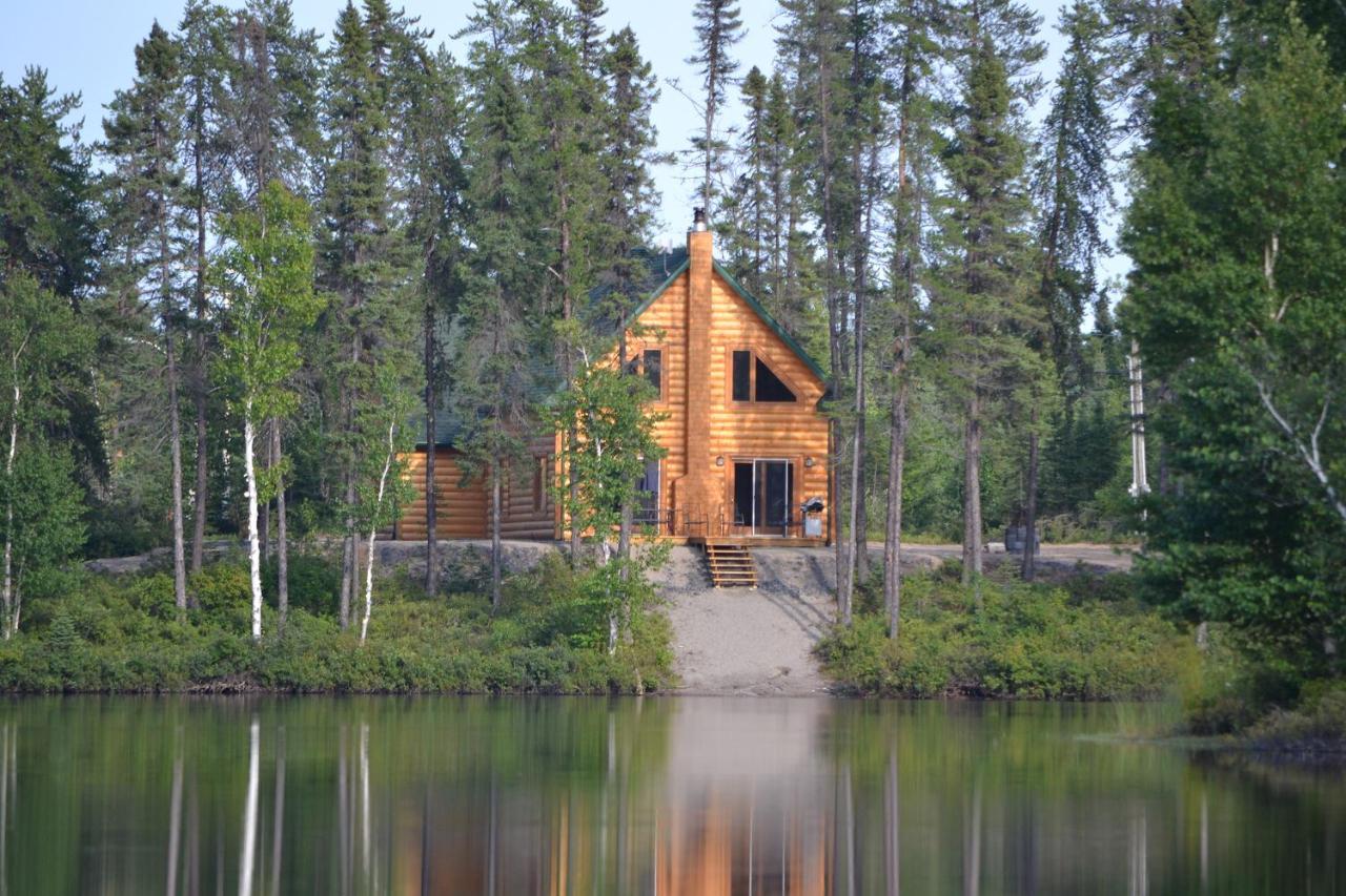 Les Chalets Du Lac Serein Saint Ludger de Milot Bagian luar foto